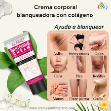 CREMA PARA BLANQUEAR LAS ZONAS INTIMAS CUERPO Y ROSTRO