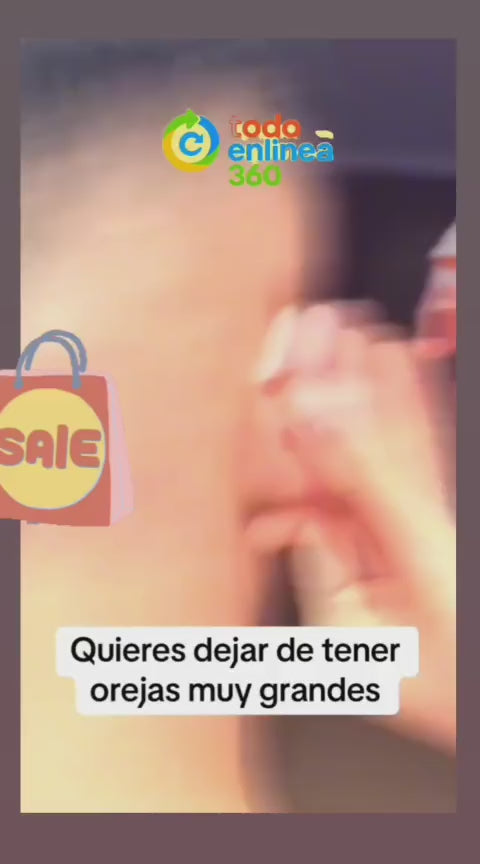 CORRECTOR DE OREJAS GRANDES ADEHSIVO
